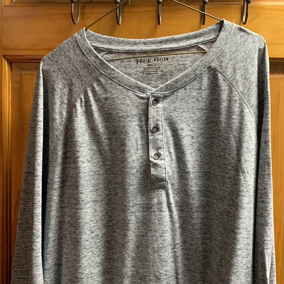 Shirts Heather Gray Henley Shirt Poshmark